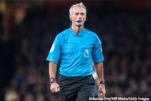 Referee Martin Atkinson