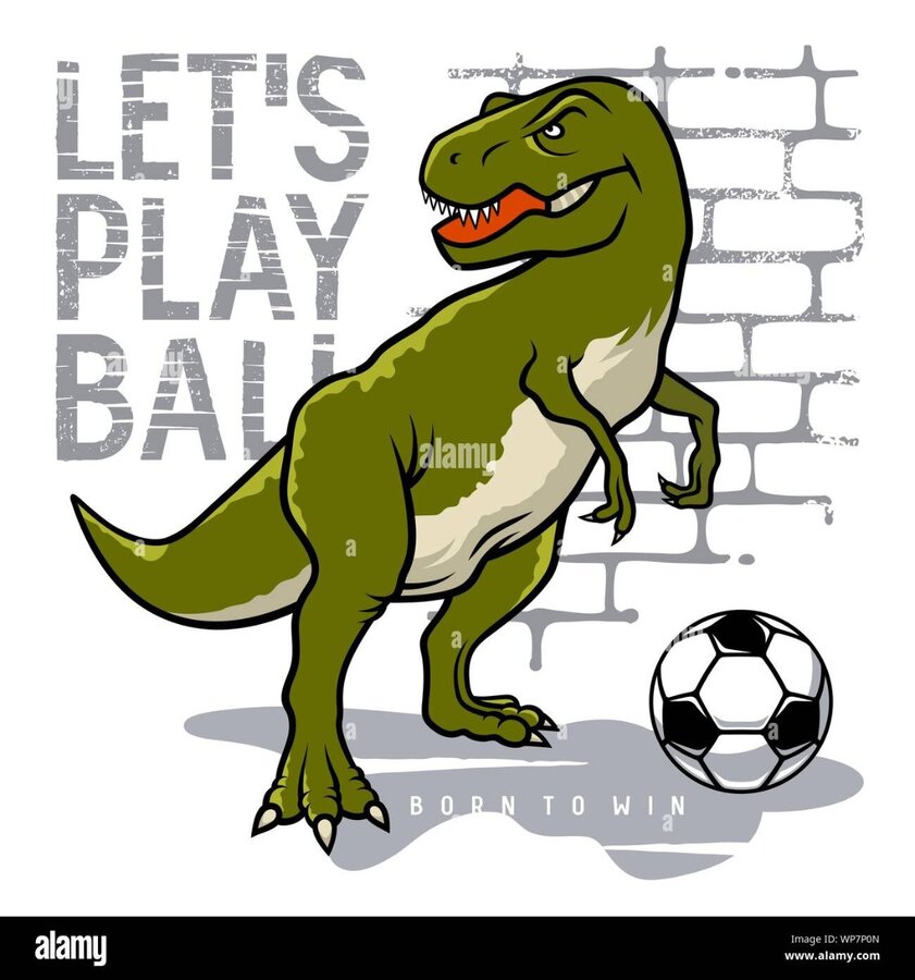 dinosaur-vector-illustration-and-slogan-typography-for-child-t-shirt-design-tyrannosaur-playing-football-or-soccer-ball-athletic-graphic-tee-WP7P0N.jpg